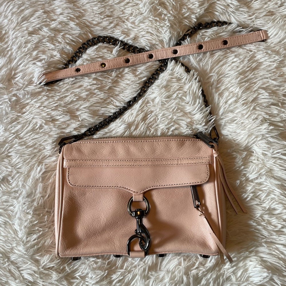 Rebecca Minkoff Mini Mac Blush Purse